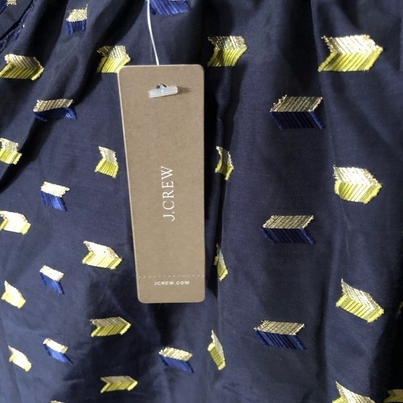 🆕 J. Crew Point Sur Ruffle Neck Popover Top - Picture 4 of 9